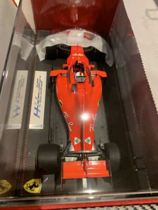 BBR 1/18 Ferrari SF - 71H Sebastian Vettel Australian GP Winner RARE w/case 4
