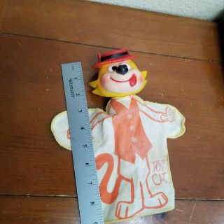 Vintage Rare Top Cat 1961 Animated Series.  Hand Puppet some stains 2