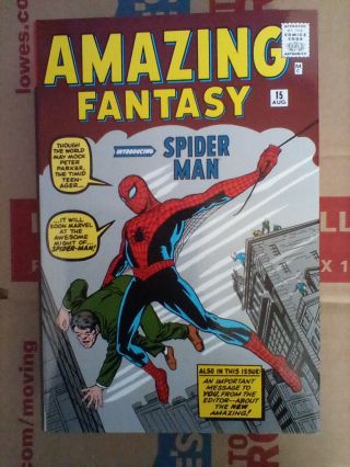 The Spider - Man Omnibus Vol 1 (2016,  3rd Printing) Stan Lee Rare Oop