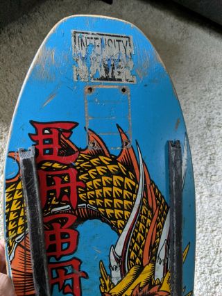 VINTAGE Powell Peralta Steve Caballero 1989 Full Dragon Skateboard Deck Rare htf 4