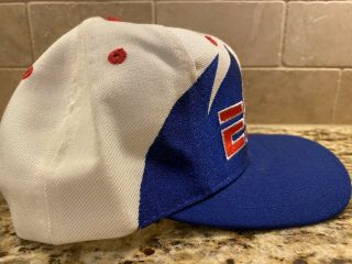 RARE Vintage 1990’s Logo Athletic ESPN Sharktooth Snapback Hat Cap 4