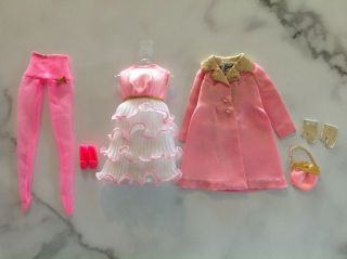 Vintage Barbie Clothes Jc Penny Exclusive Pink Premiere Gift Set 1596 Rare