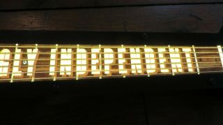 RARE SHINER BEERS GUITAR LIGHTED BEER SIGN 39 
