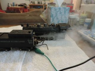 Rare: American Flyer 342 Engine And Tender (with Smoke In The Tender)