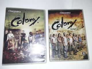 The Colony - Season 1 & 2 - Dvd Set Rare Discovery Channel Hard To Find