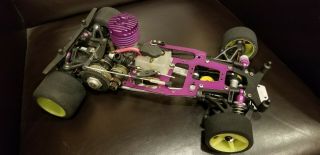 Vintage Rare Serpent Impact 2 Series 4WD Nitro Chassis w/.  15 Engine, 2