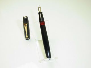 Ultra Rare 1940´s German Merkurit 172 Pistonfiller Fountain Pen Flexy M Nib