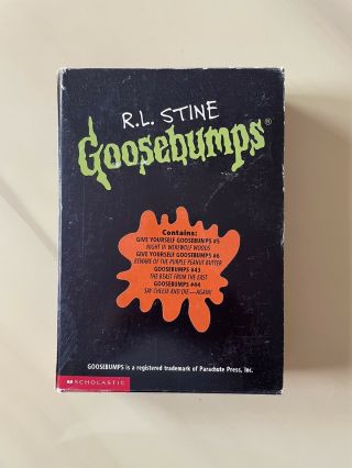 Goosebumps Very Rare Vintage Box Set 1996 - 43 44,  Gyg 5 6