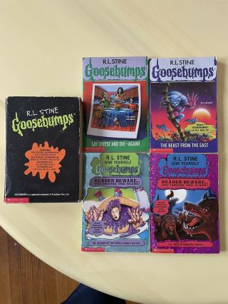 Goosebumps VERY RARE Vintage Box Set 1996 - 43 44,  GYG 5 6 3