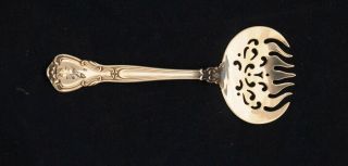 Htf Rare Chantilly By Gorham Relish Fork Sterling Silver 20 