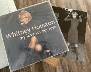 Whitney Houston Rare My Love Is Your Love Vinyl Lp Album Set