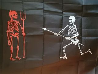 Sturgill Simpson Skeleton Flag,  Official Merchandise,  Very Rare,  Ships From Us