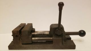Rare Vintage 3ts Milling Machine Machinist Cam Lock Quick Release Brake Vise