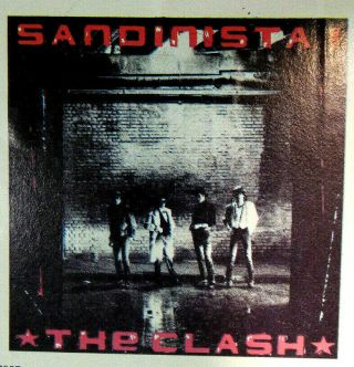 The Clash Sandinista 8 Track Tape Triple Lp Double Tape Rare Punk Wave