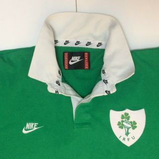 Nike Ireland Rugby Jersey Shirt Large Vintage Retro Very Very Rare - Advert 2
