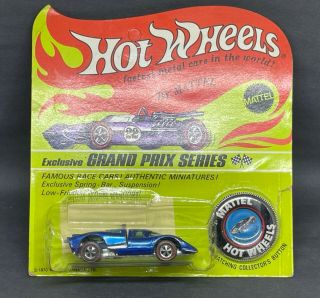 Hot Wheels Redlines Hk Porsche 917 Blue Blister Pack Rare Canadian Card