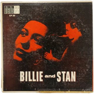 Rare Jazz Billie Holiday/stan Getz Billie And Stan 10 " Dale Dg Mono