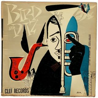 Rare Jazz Charlie Parker Dizzy Gillespie Bird & Diz 10 " Vg - Dg Mono