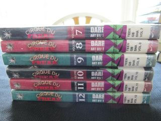 Cirque Du Freak The Manga Volumes 7,  8,  9,  10,  11,  And 12,  Rare By Darren Shan