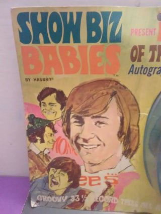 HASBRO SHOW BIZ BABIES THE MONKEES PETER CARDED RARE VINTAGE TOYS DOLLS 3
