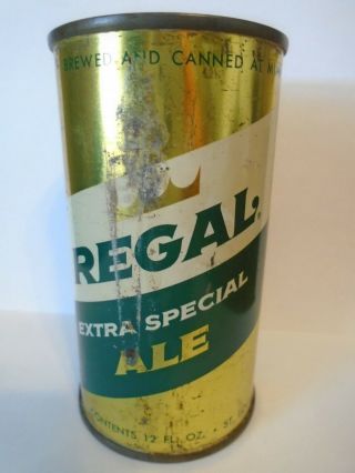 Regal Ale Rare flat top beer can florida beer Anheuser Busch vanity lid 3