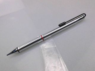 Rare Rotring 900 Side Knock Chrome Gloss Mechanical Pencil