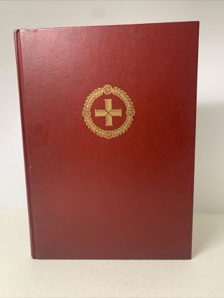 Codex Rosae Crucis Manly P.  Hall Hardcover Rosicrucian Rare Occult