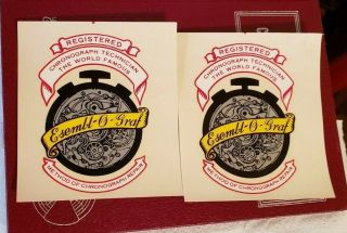 Vintage Set Of 24 Esembl - O - Graph Watch Repair Course Books 1949 & Rare Decal 3