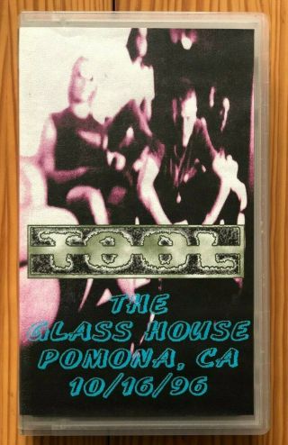 Tool - Live Concert Vhs Video - 10/16/96 - The Glass House - Pomona,  Ca - Rare