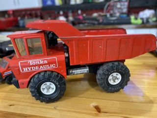 1979 Orange Tonka Hydraulic Dump Truck 3984 Rare