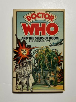 Doctor Who And The Seeds Of Doom Hardcover Book,  Dj.  - Not Ex Library 1978 Rare