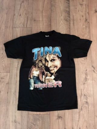 Rare 90s Tina Turner Tour Shirt Bootleg? By 1998 Wcw World Champion Wrestling