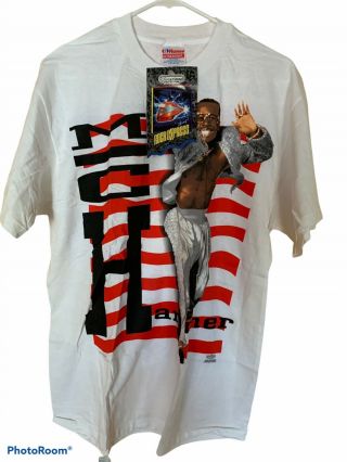 Rare Nwt Winterland Vintage 1991 Mc Hammer The World Is On Tour T Shirt Large