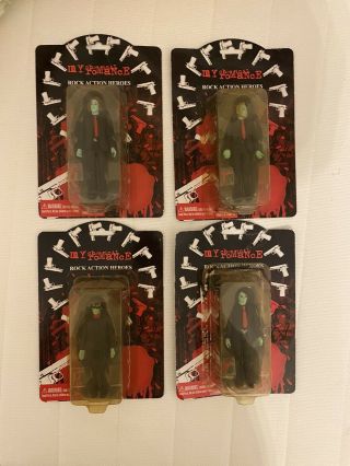 My Chemical Romance Zombie Action Figures - Rare