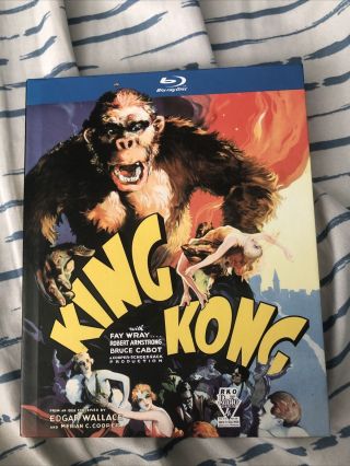King Kong (blu - Ray Disc,  2010) Rare Oop Digibook