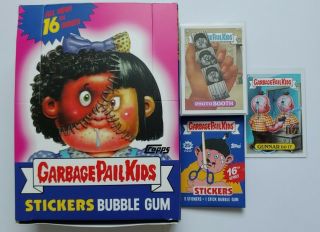 Garbage Pail Kids Rare Os 16 Fan Made Complete A Set With Bonus & Box & Wrapper