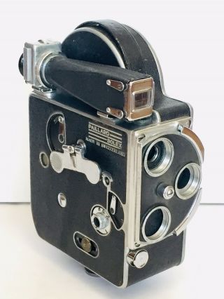Rare 1936 - 37 Early Vintage Paillard Bolex 16mm Movie Camera Body 8326 - Vgc