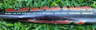 ULTRA RARE Easton Redline sc500 Baseball Bat Model BZ8 - C Pre - owned 3