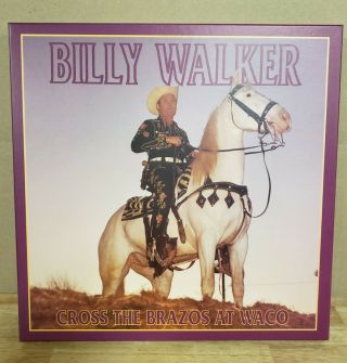 Rare Billy Walker Cross The Brazos At Waco 6 Cd Deluxe Box Set -