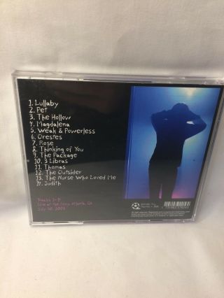 A Perfect Circle Crimes Of A Stranger Live At The Roxy 7 - 30 - 03 Rare CD 2