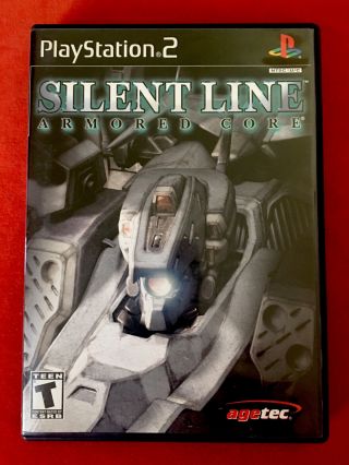 Armored Core: Silent Line (sony Playstation 2,  2003) C.  I.  B Rare