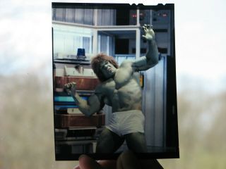 The Hulk 4 " X 5 " Negative/transparency From The Tv Series: Nm.  Rare.