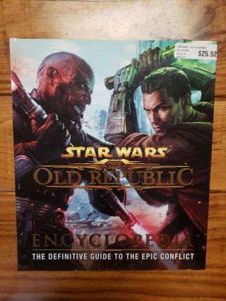 Dk Star Wars The Old Republic Encyclopedia Hardcover Rare W/ Dust Jacket