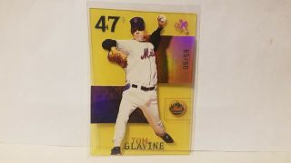 2003 Ex 2001 Tom Glavine Essential Credentials Gold /59 Ny Mets Braves Rare Sp