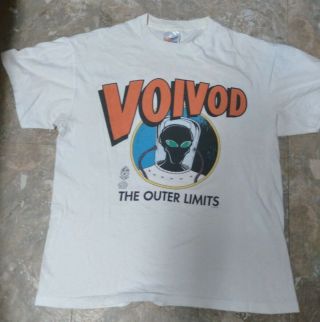 Vintage Voivod The Outer Limits Tour 1993 2 Sided Rare
