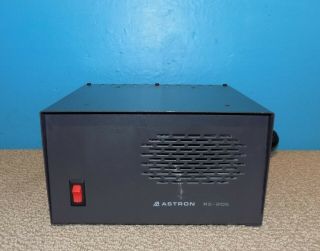 Astron Rs - 20s Dc Power Supply W/ Speaker Rare