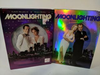 Moonlighting Seasons 1 2 3 On Dvd Bruce Willis Rare Oop