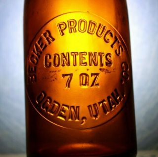 Beer Bottle Vintage Becker 