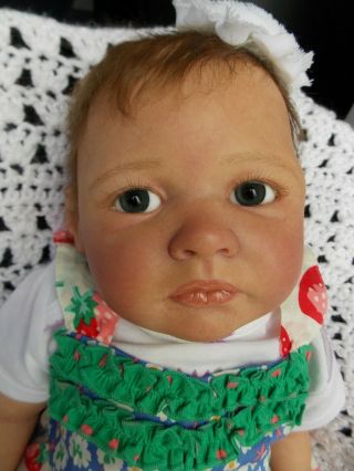 $1 Start No Rsv Rare Reborn Baby Girl Doll Oliver By Corinne Kaufeler Now Olivia