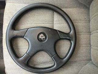 Honda Civic Eg/ek Steering Wheel Momo M36 Kba7013 Rare Jdm Edm With Hub C4911